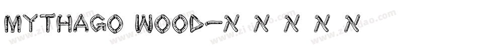 Mythago Wood字体转换